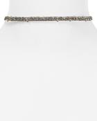 Alexis Bittar Crystal Encrusted Spike Choker Necklace