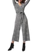 Leota Kayla Cheetah Print Jumpsuit