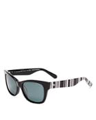 Kate Spade New York Alora Wayfarer Sunglasses, 53mm