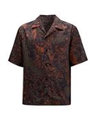Mcq Abstract Print Camp Shirt
