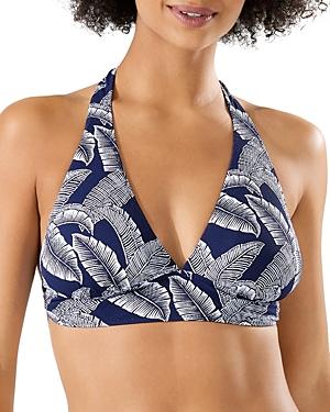 Tommy Bahama Island Cays Palms Reversible Halter Bikini Top