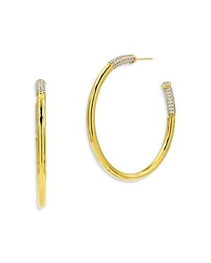 Fredia Rothman Radiance Large Chunky Hoop Earrings