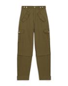 The Kooples Cargo Style Khaki Trousers