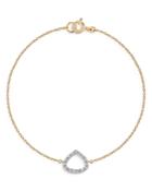 Marina B 18k Gold Trina Diamond Chain Bracelet