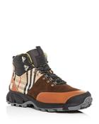 Burberry Men's Tor Suede & Leather Boots