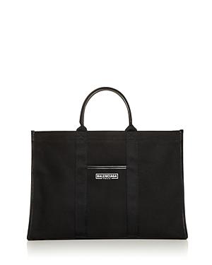 Balenciaga Hardware Organic Canvas Tote