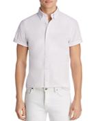 The Men's Store At Bloomingdale's Short-sleeve Seersucker Regular Fit Button-down Shirt - 100% Exclusive