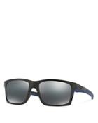 Oakley Mainlink Mirrored Rectangle Sunglasses, 57mm