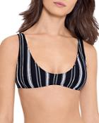 Gottex More Coverage Striped Bikini Top