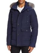 Moose Knuckles Algonquin Fur Trim Hooded Jacket
