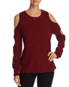 Alison Andrews Cutout-sleeve Sweater