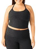 Beyond Yoga Plus Space Dyed Slim Racerback Cropped Tank