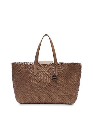 Eitenne Aigner Irene Woven Leather Tote