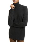 Michael Kors Joan Cashmere Long Sleeve Turtleneck Sweater