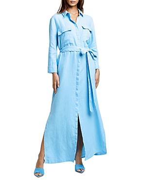 L'agence Cameron Belted Shirt Dress