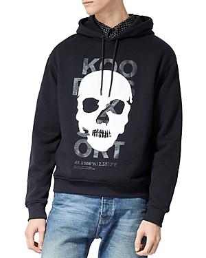 The Kooples Skull Graphic Hoodie