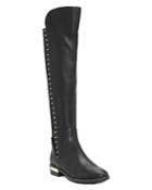 Vince Camuto Women's Pardonal Studded Leather Riding Boots