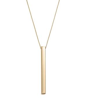 14k Yellow Gold Bar Pendant Necklace, 18 - 100% Exclusive