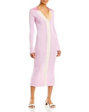 Remain Joy Color Blocked Midi Dress
