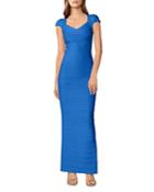 Herve Leger Bandage Sweetheart Neck Gown