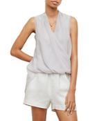 Allsaints Abi Faux Wrap Top
