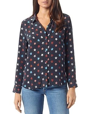 Equipment Leema Star Print Blouse
