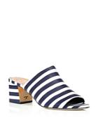 Tory Burch Salinas Striped Slide Block Heel Sandals - 100% Bloomingdale's Exclusive