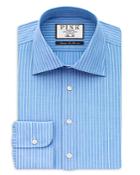 Thomas Pink Abel Stripe Slim Fit Button Cuff Shirt