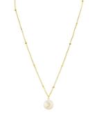 Argento Vivo Moon Mother-of-pearl Pendant Necklace, 16