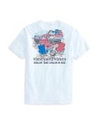 Vineyard Vines Boston Short Sleeve Grillin' & Chillin' Pocket Tee