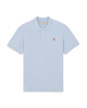Maison Kitsune Fox Head Patch Classic Fit Polo