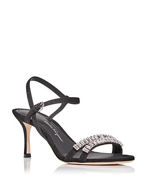 Salvatore Ferragamo Women's Idwige Embellished High Heel Sandals