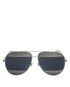 Dior Split Aviator Sunglasses, 59mm