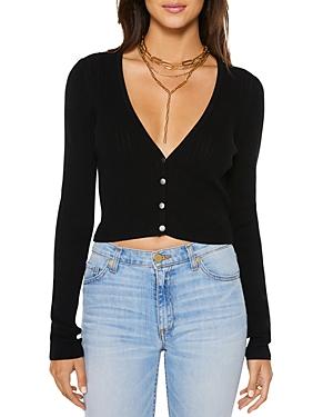 Ramy Brook Corey Ribbed Crop Sweater