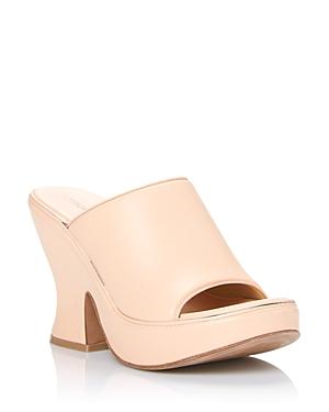 Bottega Veneta Wedge Women's Leather Platform Sandals