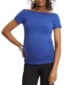 Stowaway Collection Off The Shoulder Nursing Maternity Top