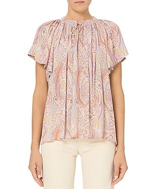 Vanessa Bruno Rowell Paisley Blouse
