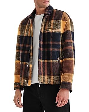 Wax London Plaid Bomber Jacket