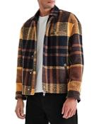 Wax London Plaid Bomber Jacket