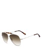 Valentino Aviator Sunglasses, 61mm