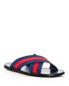 The Men's Store At Bloomingdale's Striped Slide Sandals - 100% Exclusive