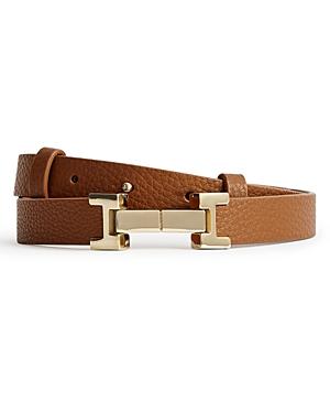 Reiss Women's Hayley Square Hinge Slim Belt
