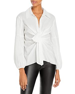 Cinq A Sept Austyn Tie Front Shirt