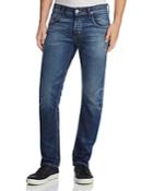 Hudson Slim Straight Jeans In Dooms Day