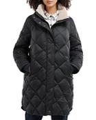 Barbour Charlecote Funnel Neck Quilted Coat