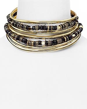 Alexis Bittar Coveteur Masai Collar Necklaces, Set Of 2
