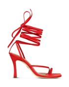 Brother Vellies Women's Bike Strappy Tassel High Heel Sandals