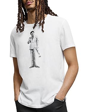 John Varvatos Star Vintage Wash Miles Davis Graphic Tee