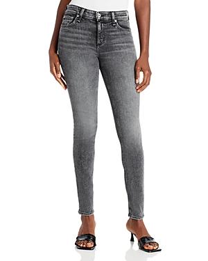 Rag & Bone Cate Mid Rise Skinny Jeans In Black Opal