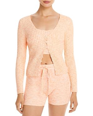 Wayf Frenchie Ribbed Cardigan
